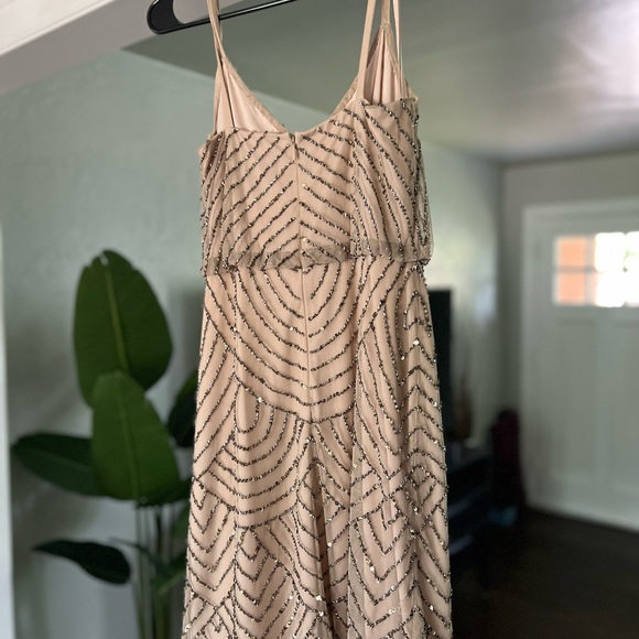 Adrianna Papell Cocktail Bridesmaids Dress - Picture 4 of 8